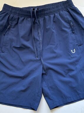 Men's Hybrid Shorts — Navy Blue